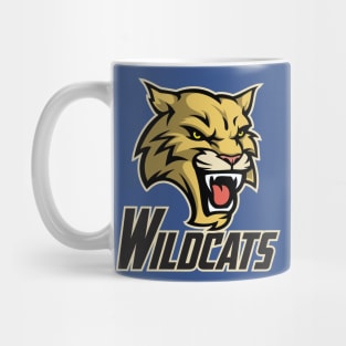 Wildcats sports logo Mug